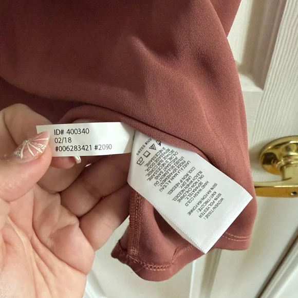 Express Mauve Tank Top with Zipper - Picture 3 of 4